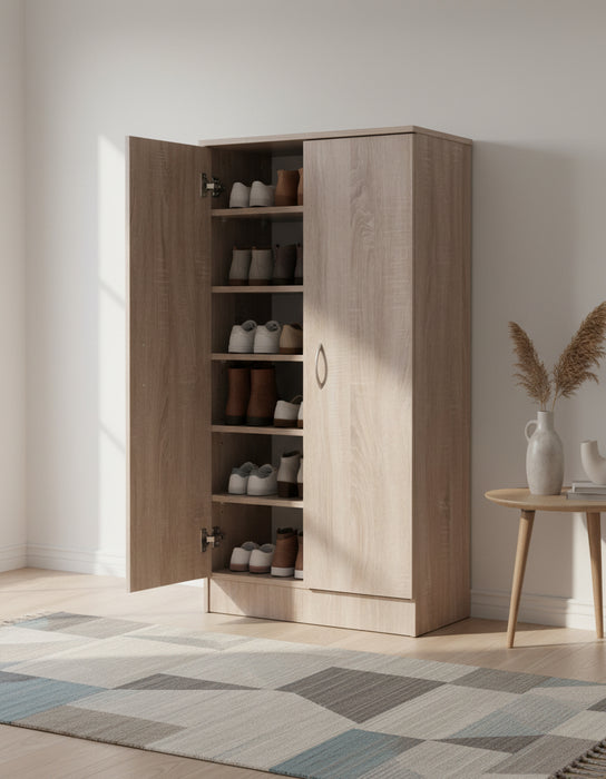 Milani Shoe Cabinet Oak