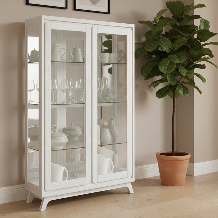 Mudgee Display Cabinet White