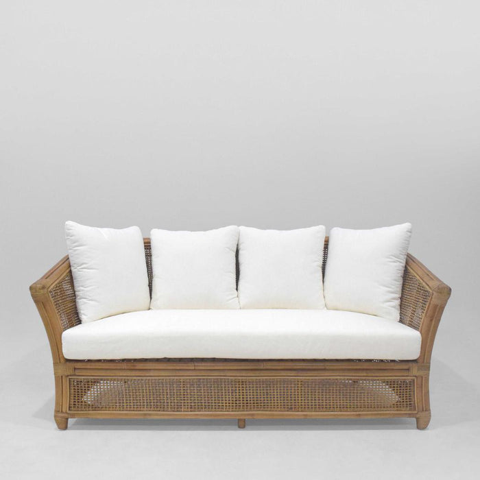 Cayman 2 Seater Rattan Outdoor Sofa Lounge - Sydney