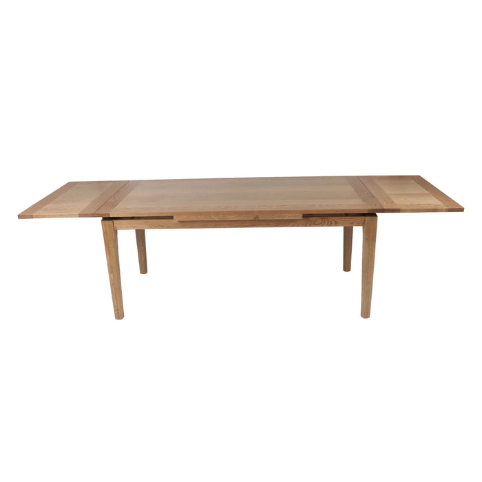 Barrosa Extendable Hamptons Dining Table Oak Wood