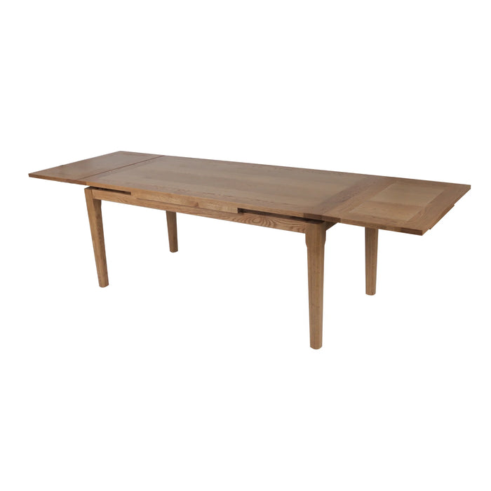 Barrosa Extendable Hamptons Dining Table Oak Wood