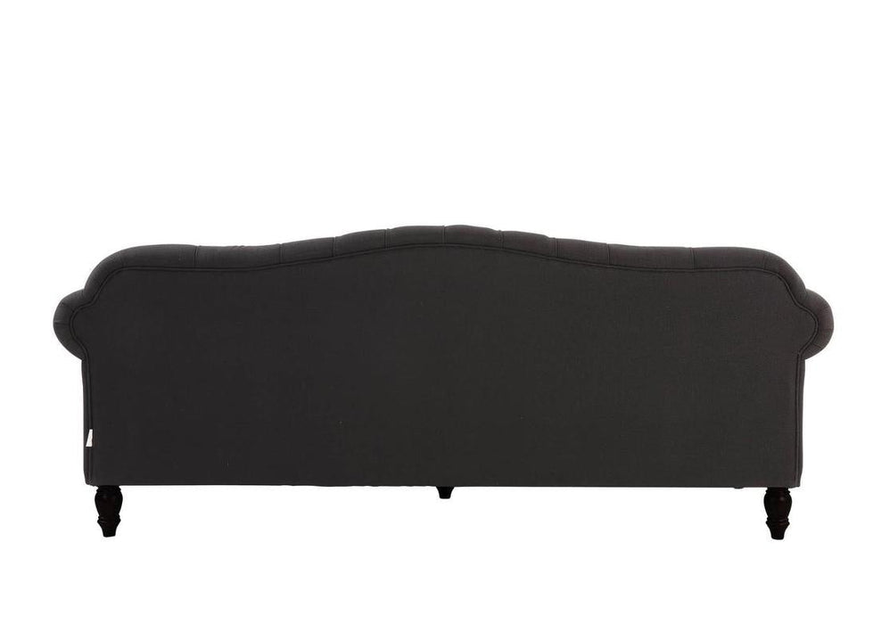 Vaucluse 3 Seater Sofa Charcoal