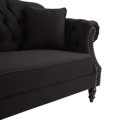 Vaucluse 3 Seater Sofa Charcoal