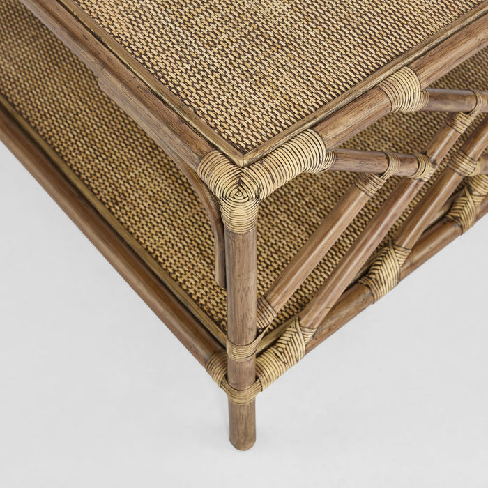 Dynasty Square Rattan Coffee Table