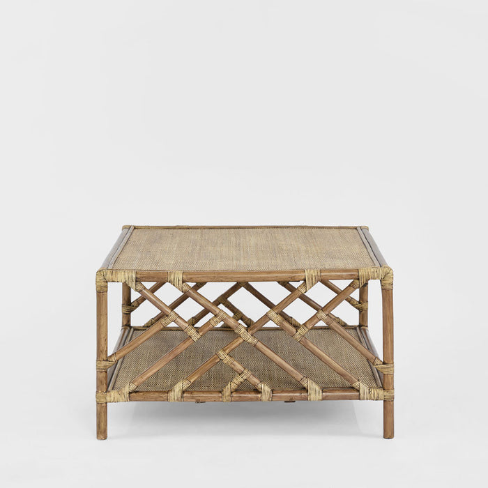 Dynasty Square Rattan Coffee Table