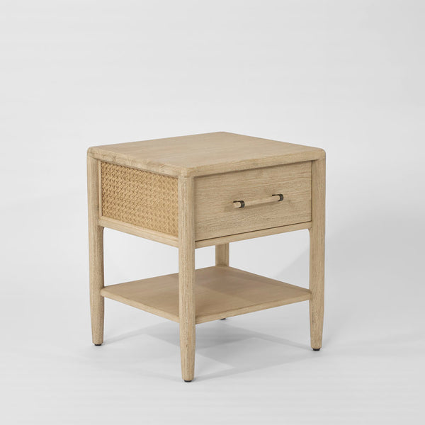 Bayview Side Table Natural Whitewash