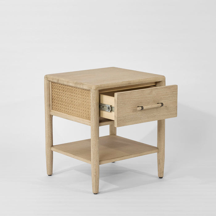 Bayview Side Table Natural Whitewash