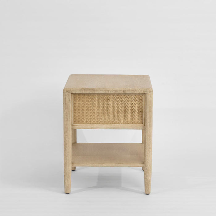 Bayview Side Table Natural Whitewash