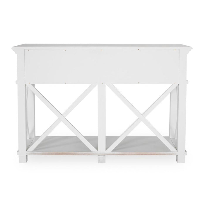 Hamptons 2 Drawer Hallway Console Table White - Console Table Sydney