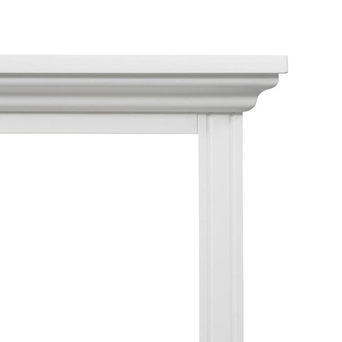 Sorento White Square Side Table