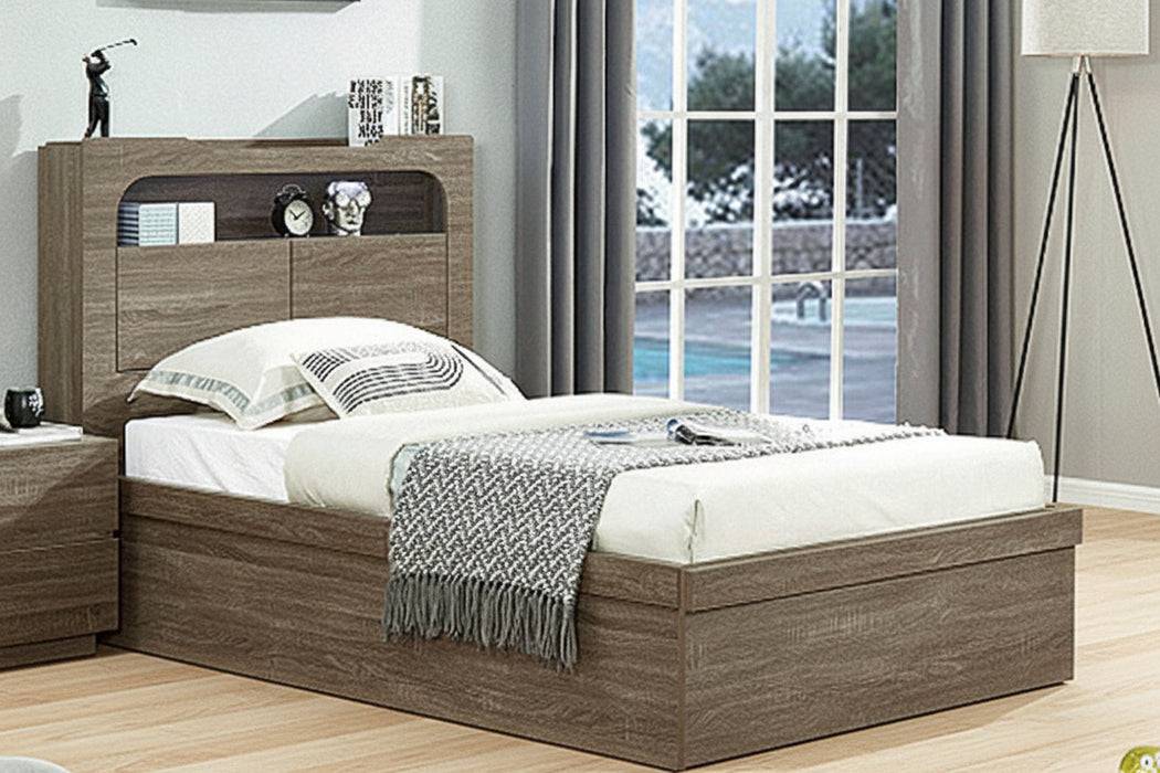 New York King Single Storage Bed