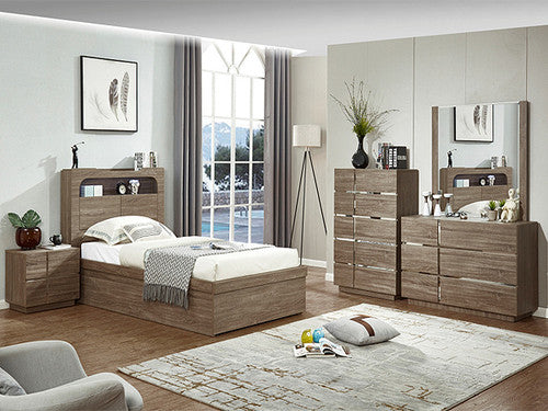 New York King Single Storage Bed