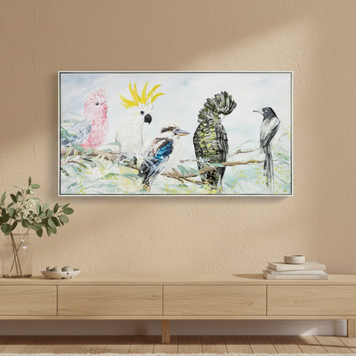 Look Birds Painting