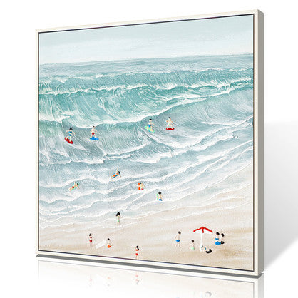 Beach Painting Print