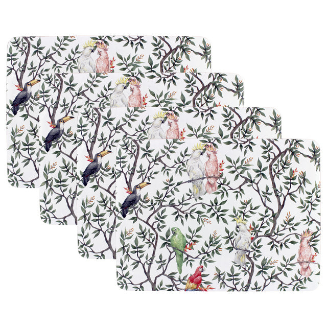 Set of 4 Founding Feathers placemat  