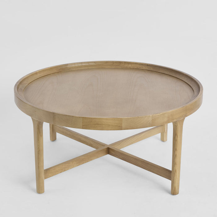 Luberon Round Oak Coffee Table- Natural