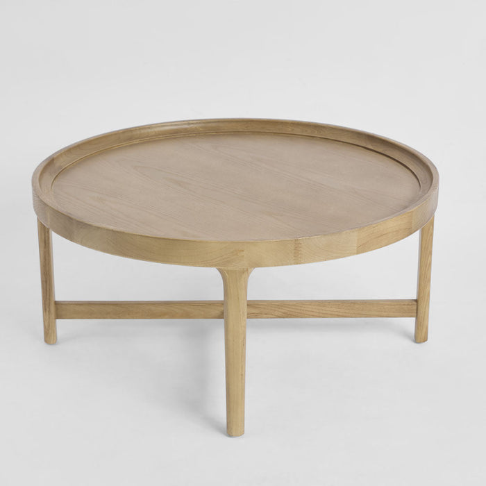Luberon Round Oak Coffee Table- Natural