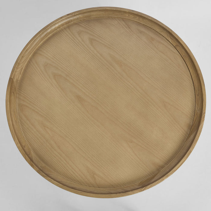 Luberon Round Oak Coffee Table- Natural