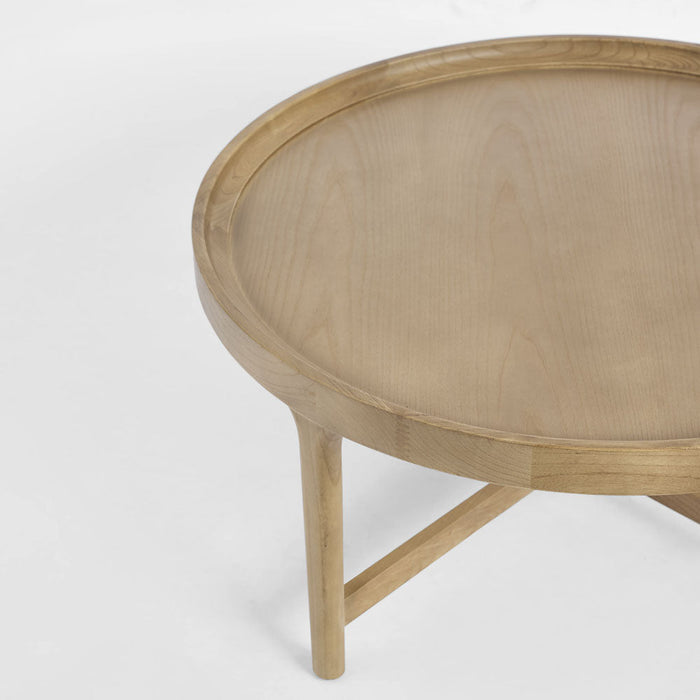 Luberon Round Oak Coffee Table- Natural