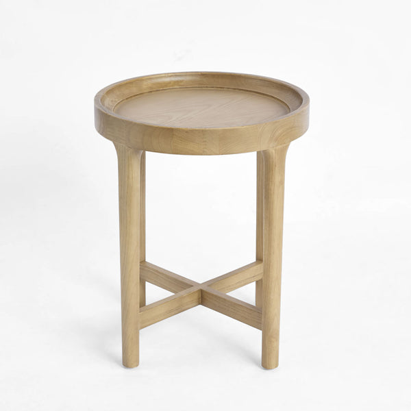 Luberon Side Table Oak Round
