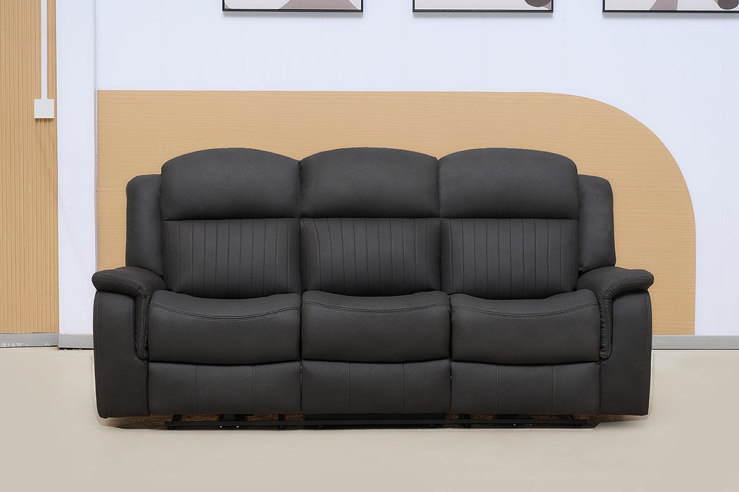 Intra 3-Piece Fabric Powered Recliner Lounge Suite