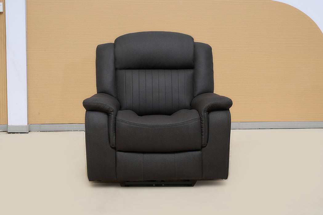 Intra 3-Piece Fabric Powered Recliner Lounge Suite