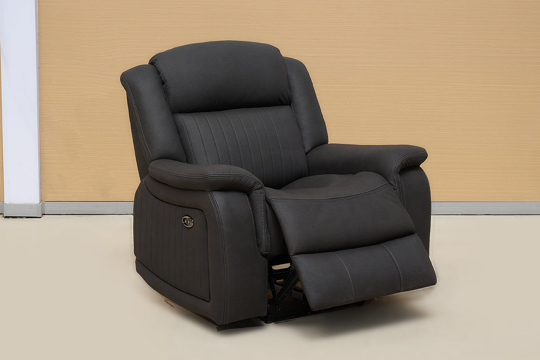Intra 3-Piece Fabric Powered Recliner Lounge Suite