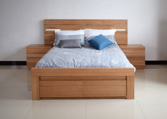 Kinghorne Timber Bed with Ambient Lights