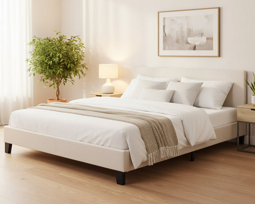 Monica White Queen Bed