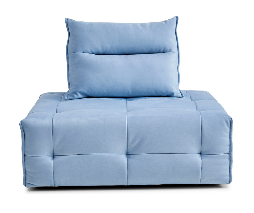 Mary Square Single Modular Relaxing Accent Sofa Chair