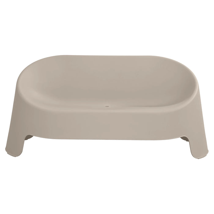 Santorini 4 Piece Outdoor Lounge Set, Beige