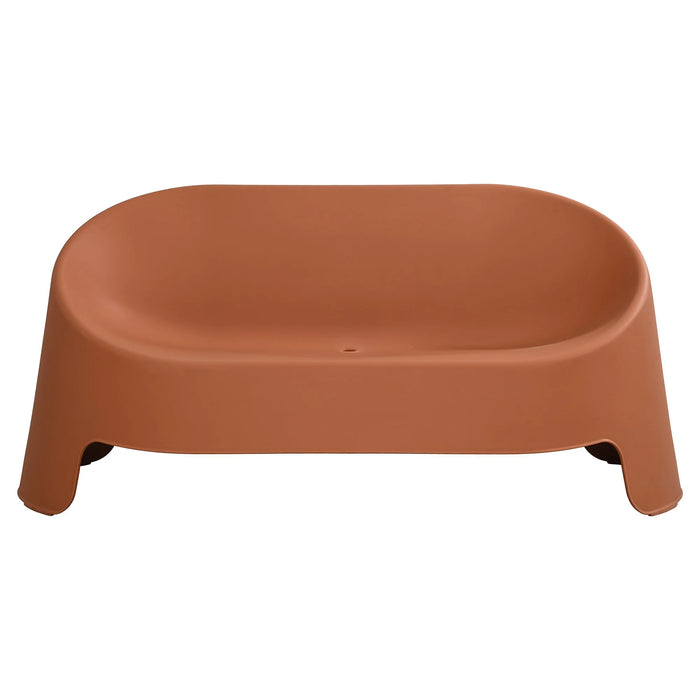 Santorini 4 Piece Outdoor Lounge Set, Teracotta