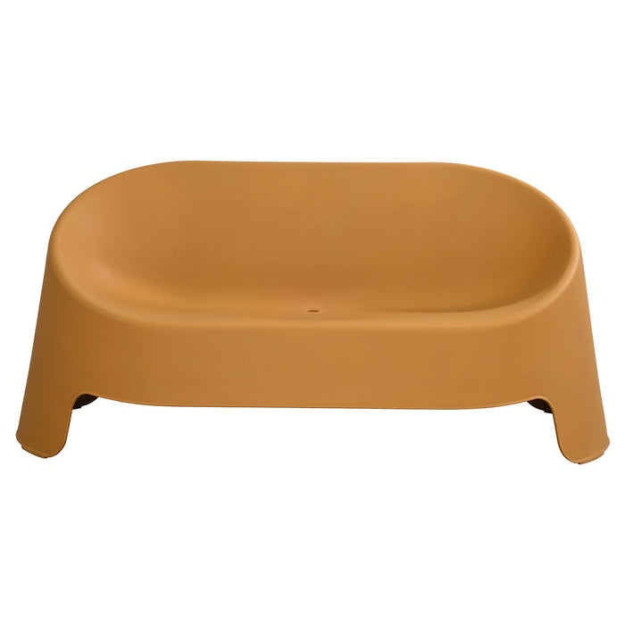 Santorini 4 Piece Outdoor Lounge Set, Pumpkin