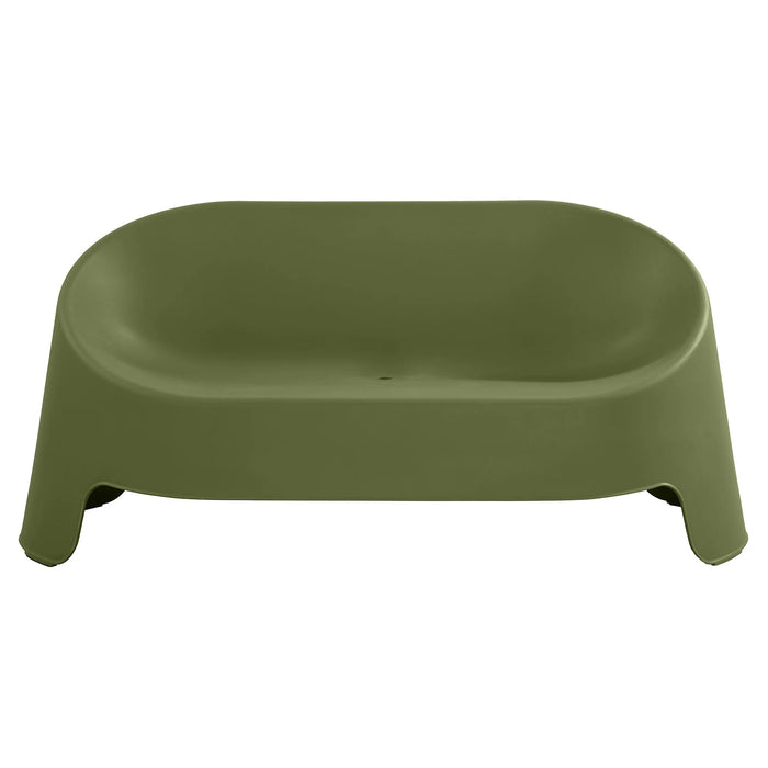 Santorini 4 Piece Outdoor Lounge Set, Green