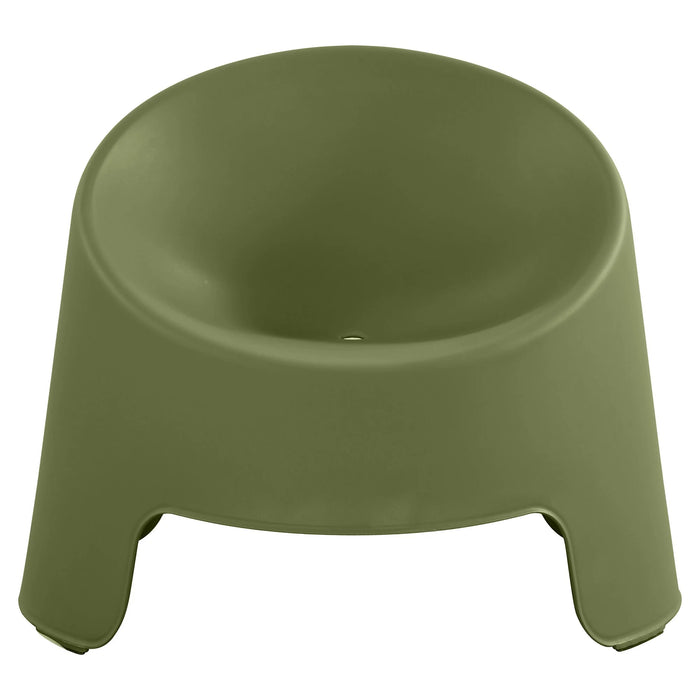 Santorini 4 Piece Outdoor Lounge Set, Green