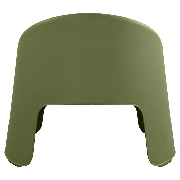 Santorini 4 Piece Outdoor Lounge Set, Green