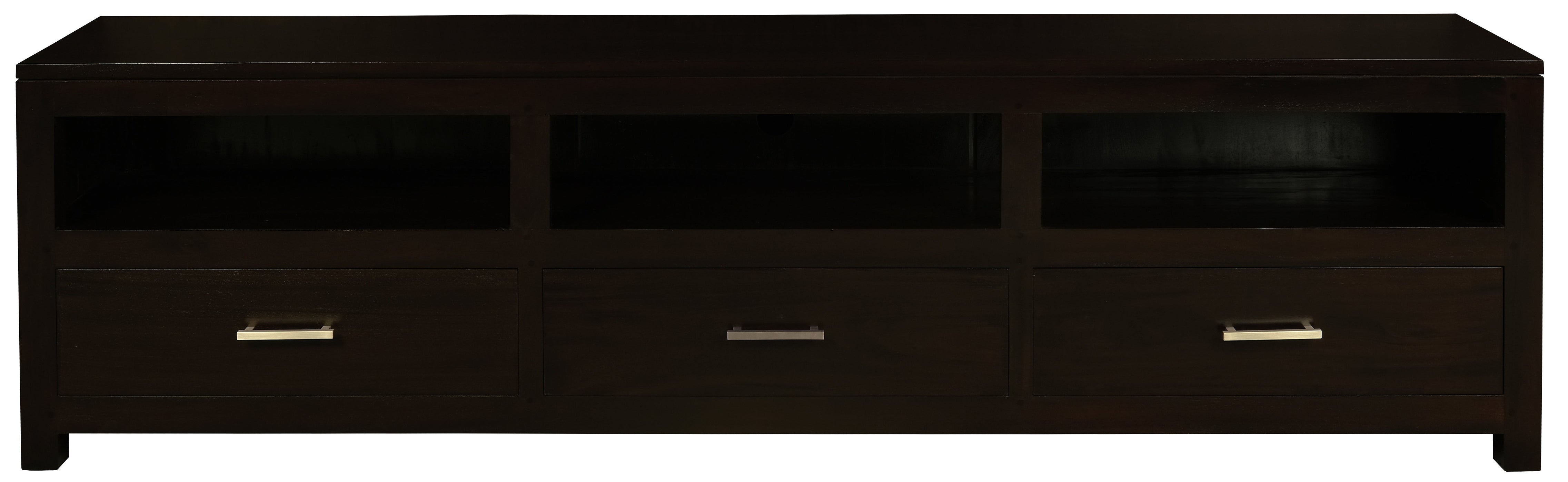 Paris 3 Drawer Low Entertainment Unit — Lj Bedding and Furnitures