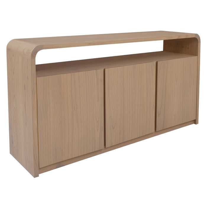 Gatsby Solid White Cedar 3 Door Buffet