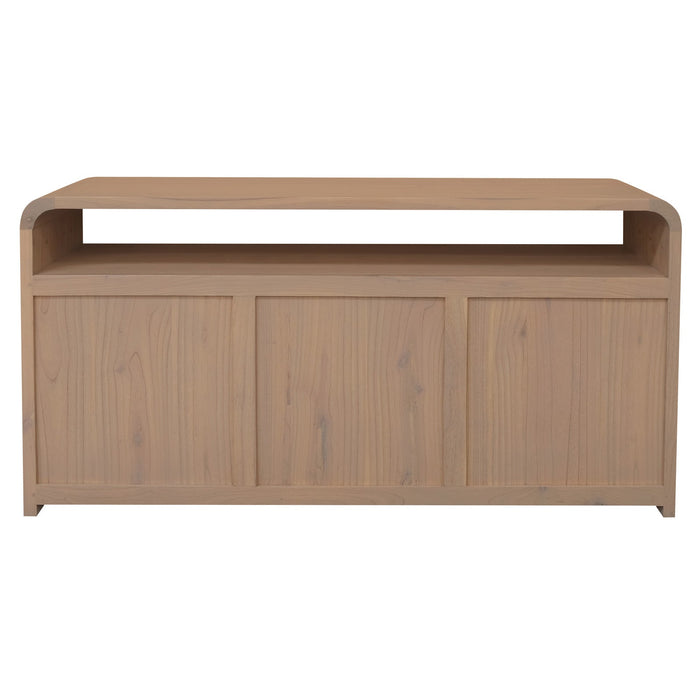 Gatsby Solid White Cedar 3 Door Buffet
