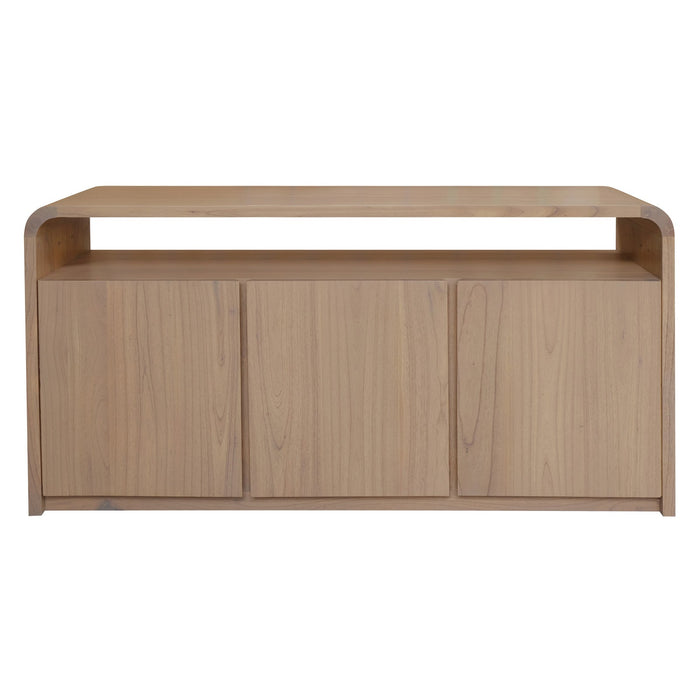 Gatsby Solid White Cedar 3 Door Buffet