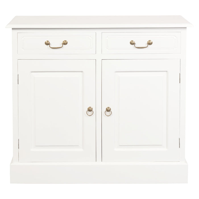 Tasmania 2 Door 2 Drawer Buffet – Solid Mahogany Timber Storage Cabinet
