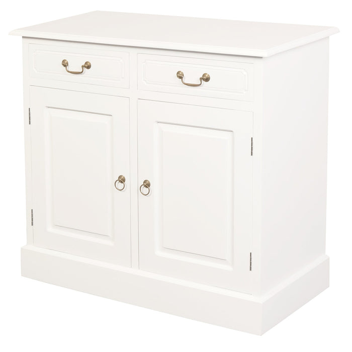 Tasmania 2 Door 2 Drawer Buffet – Solid Mahogany Timber Storage Cabinet