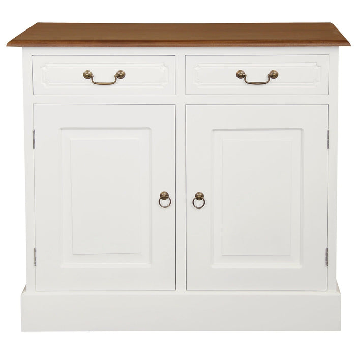 Tasmania 2 Door 2 Drawer Buffet – Solid Mahogany Timber Storage Cabinet