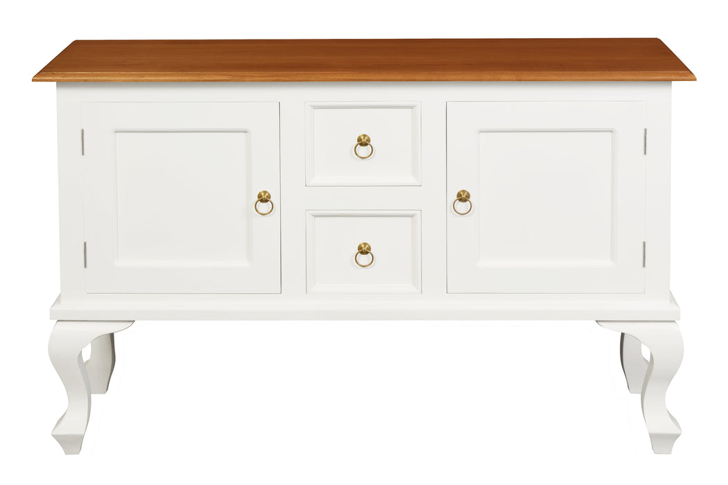 Queen Ann 2 Door 2 Drawer Buffet