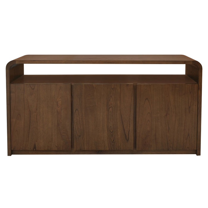 Gatsby Solid White Cedar 3 Door Buffet