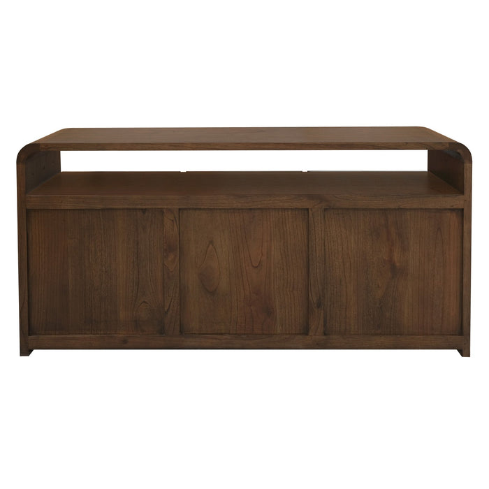 Gatsby Solid White Cedar 3 Door Buffet