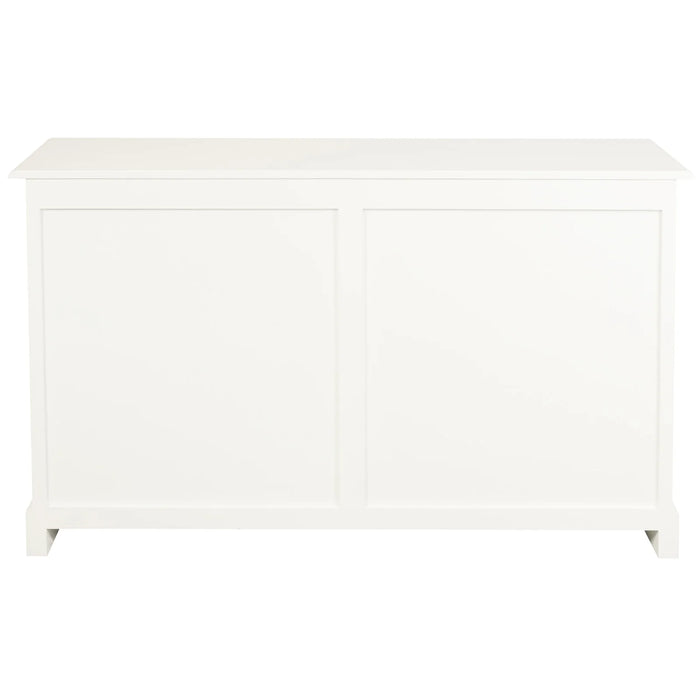 Blaxland 1.45m White 3 Door 3 Drawer Buffet, Sideboard