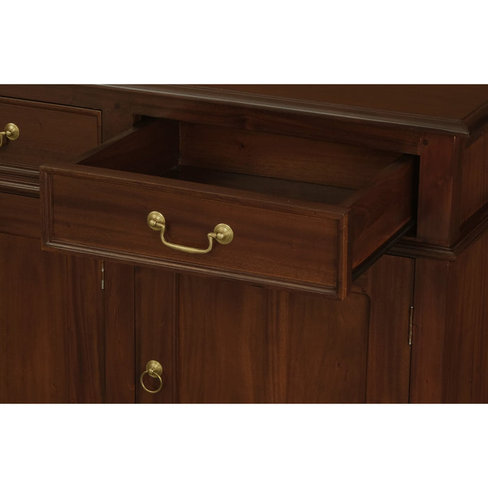Queen Ann 4 Door 4 Drawer Buffet