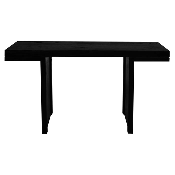 Brentwood 1.3m Black Console Table