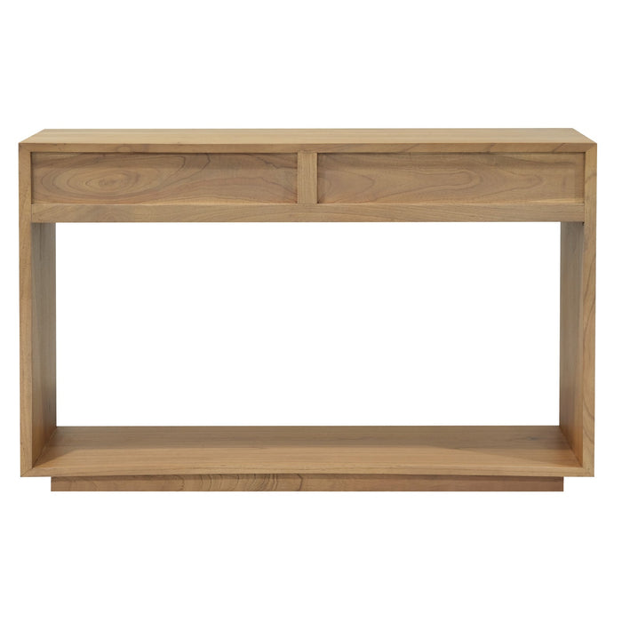 Oscar 2 Drawer Solid White Cedar Sofa Table